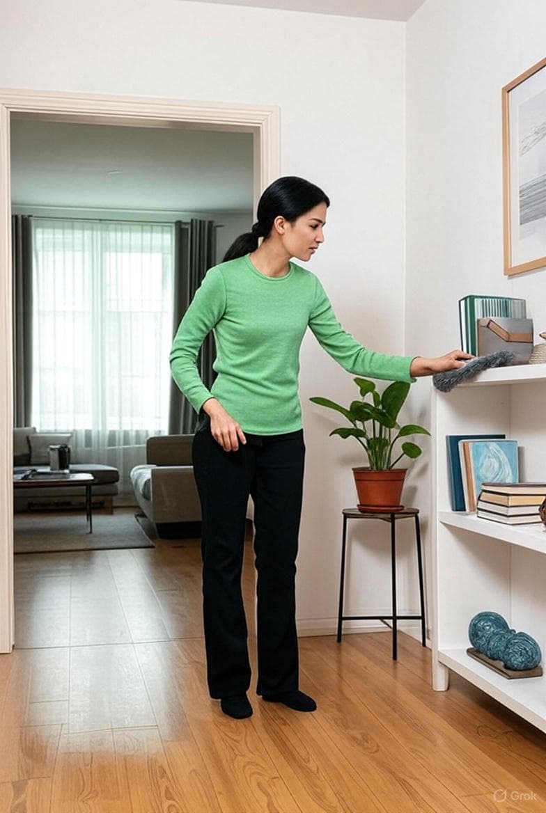 House cleaning professional