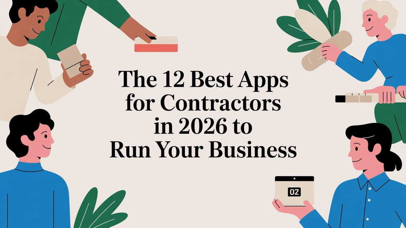 The 12 Best Apps for Contractors in 2026 to Run Your Business