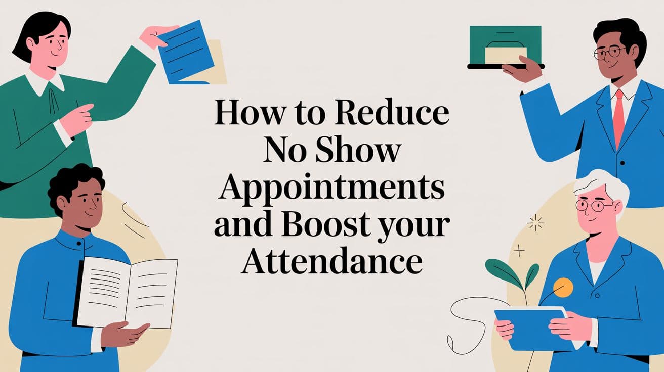 How to Reduce No Show Appointments and Boost Your Attendance