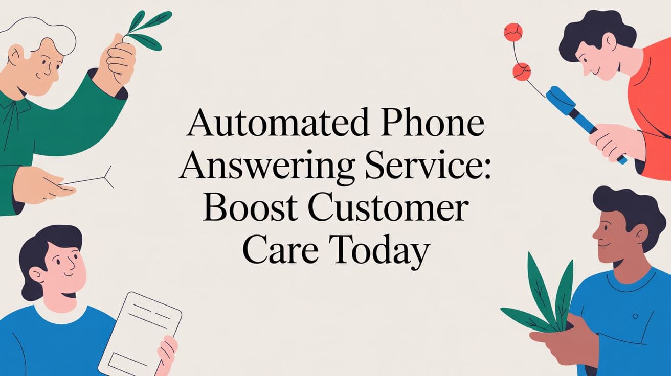 Automated Phone Answering Service: A Guide for Your Business