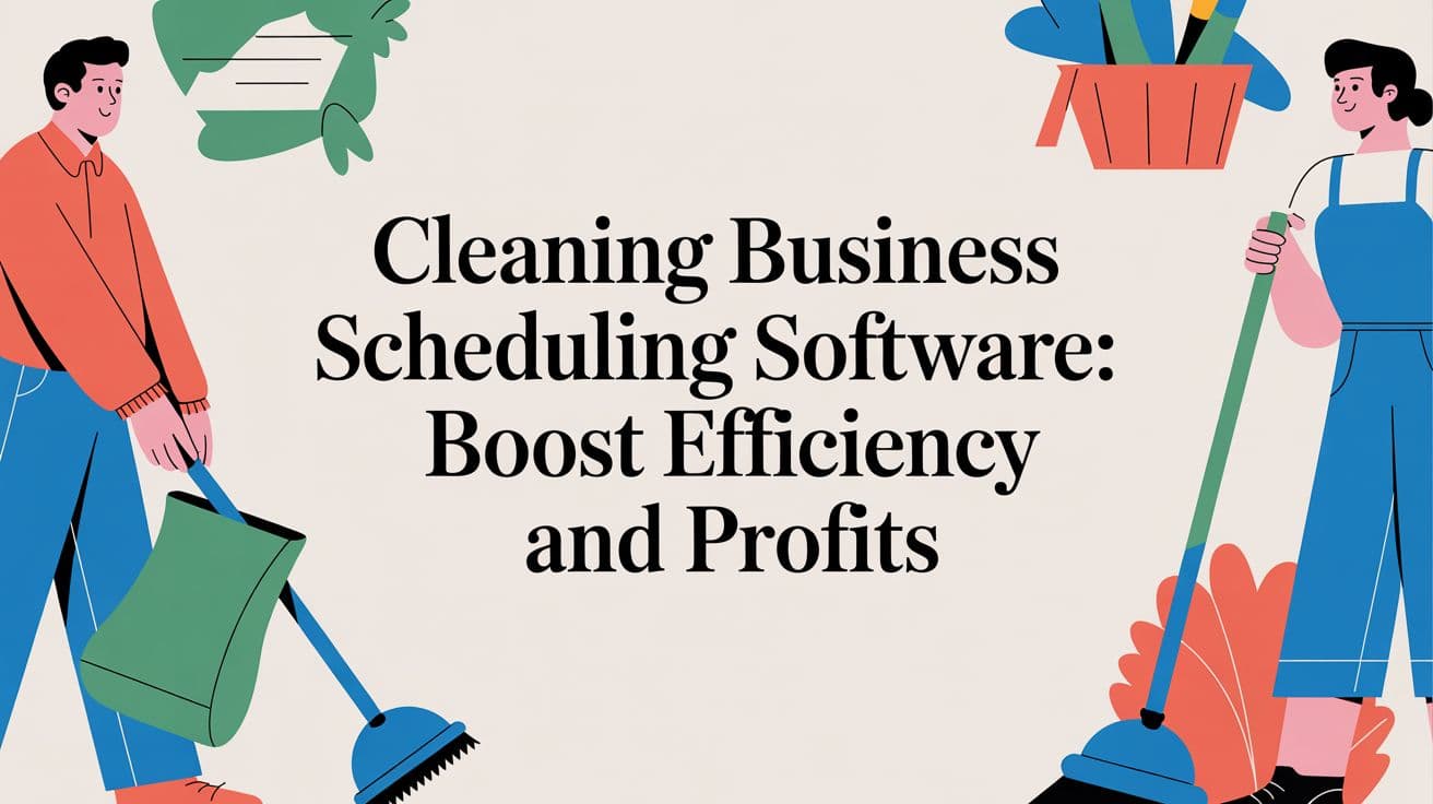 Cleaning Business Scheduling Software: A Simple Guide