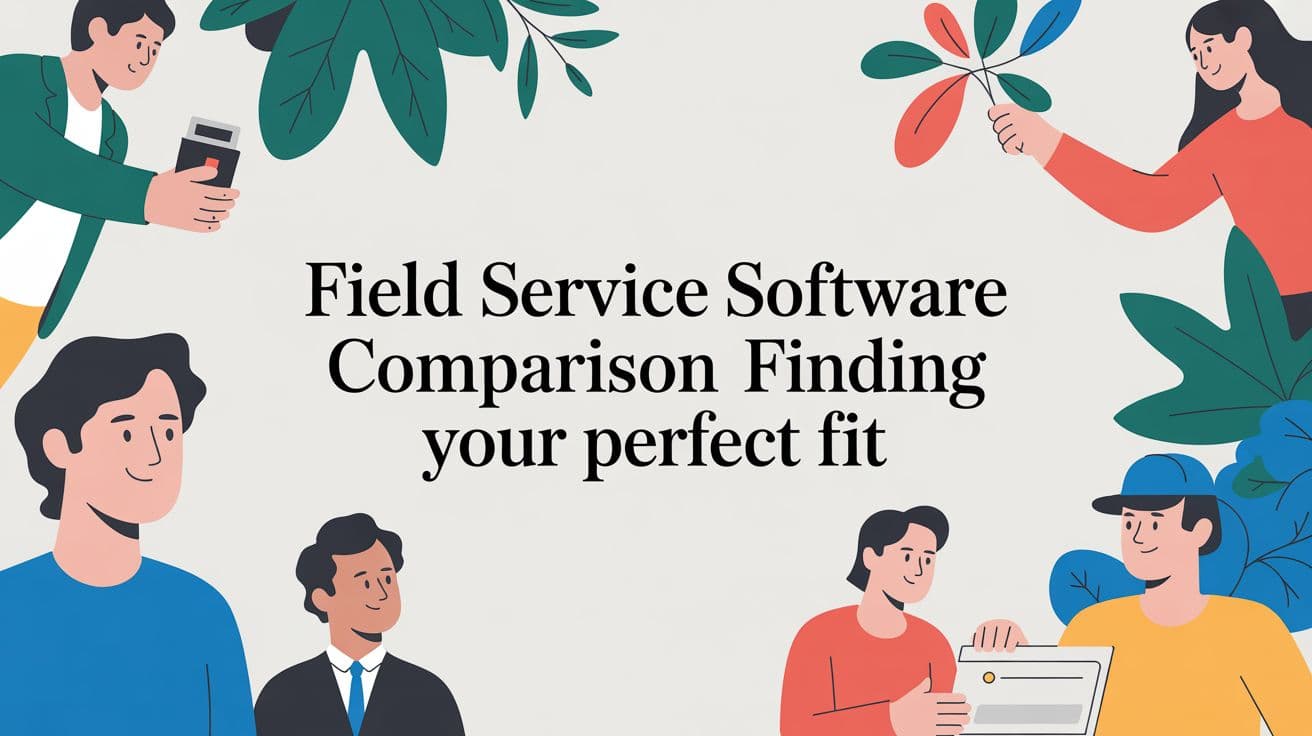 How to Compare Field Service Software and Find Your Perfect Fit