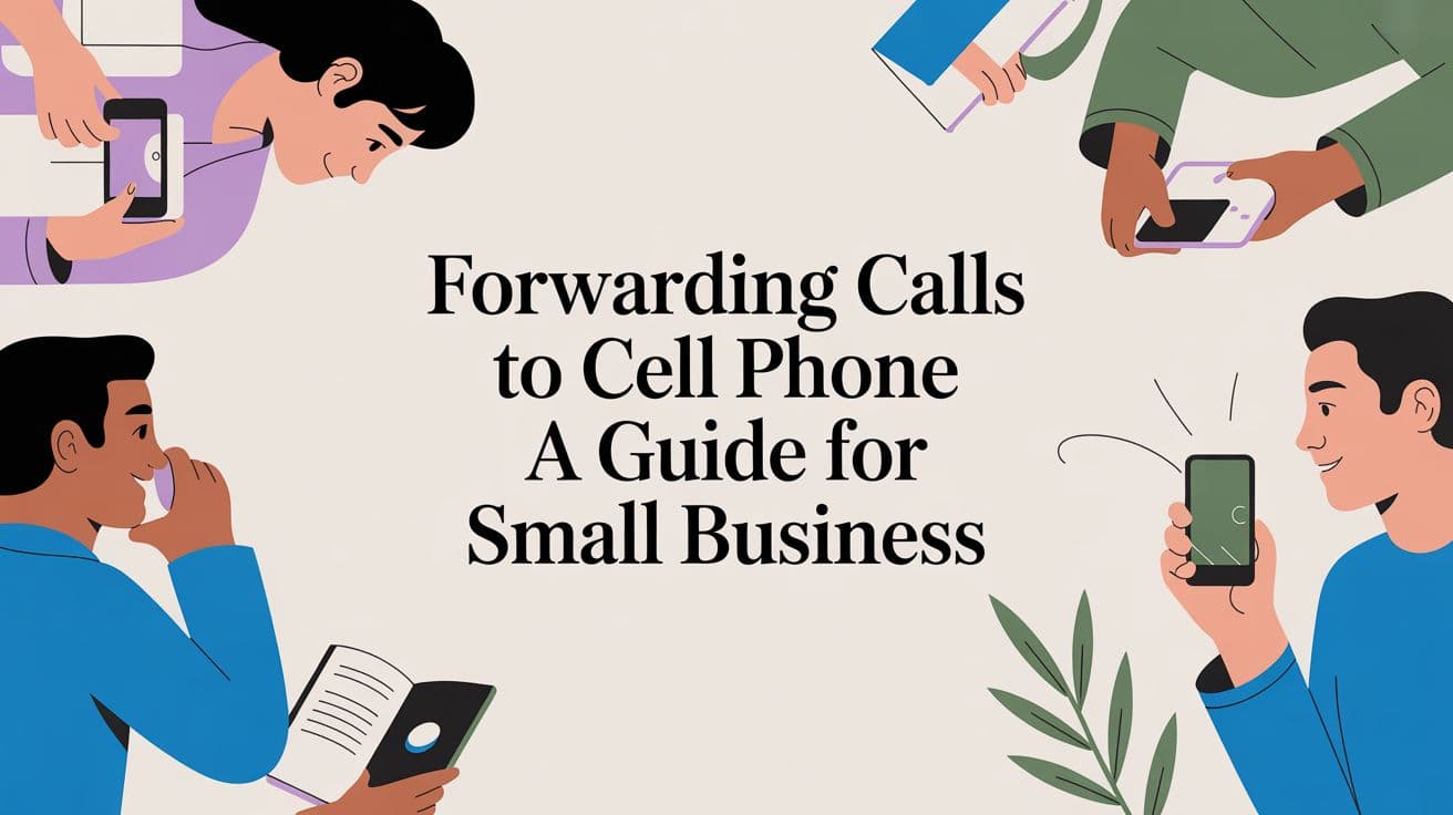A Guide to Forwarding Calls to Your Cell Phone for Small Business