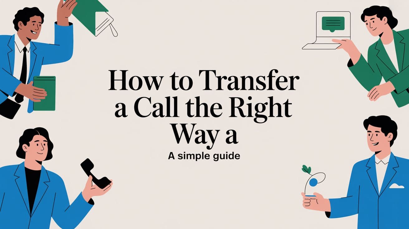 How to Transfer a Call The Right Way: A Simple Guide