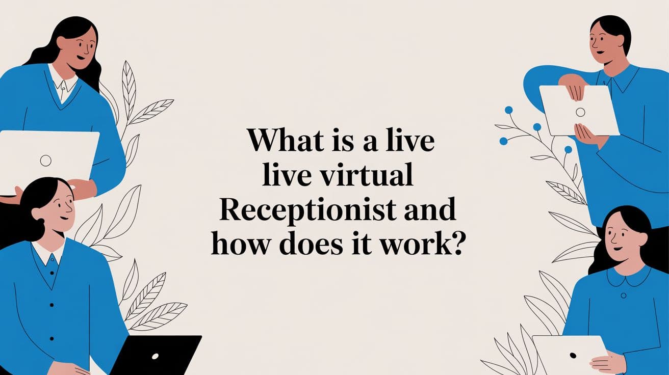 What Is a Live Virtual Receptionist?