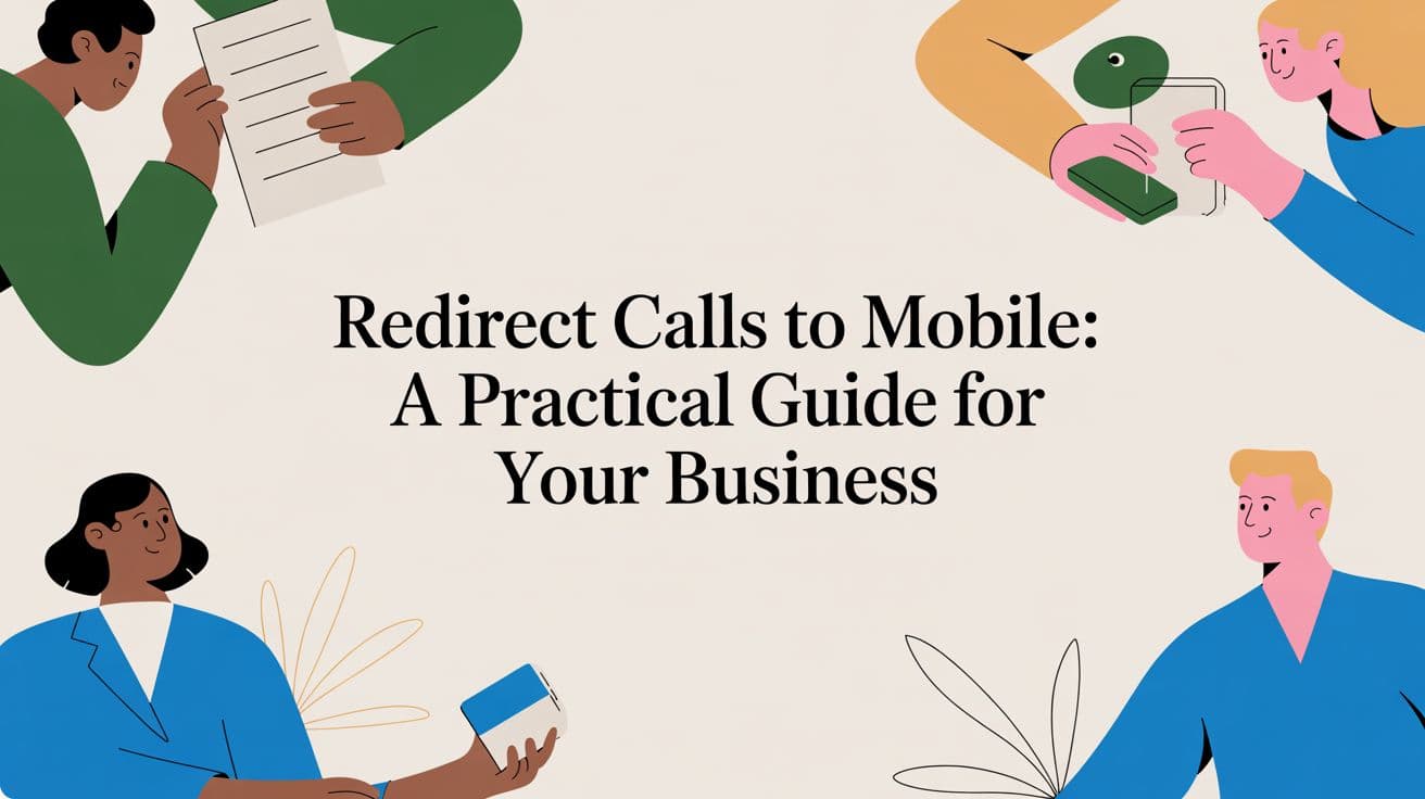 A Guide to Sending Business Calls to Your Cell Phone
