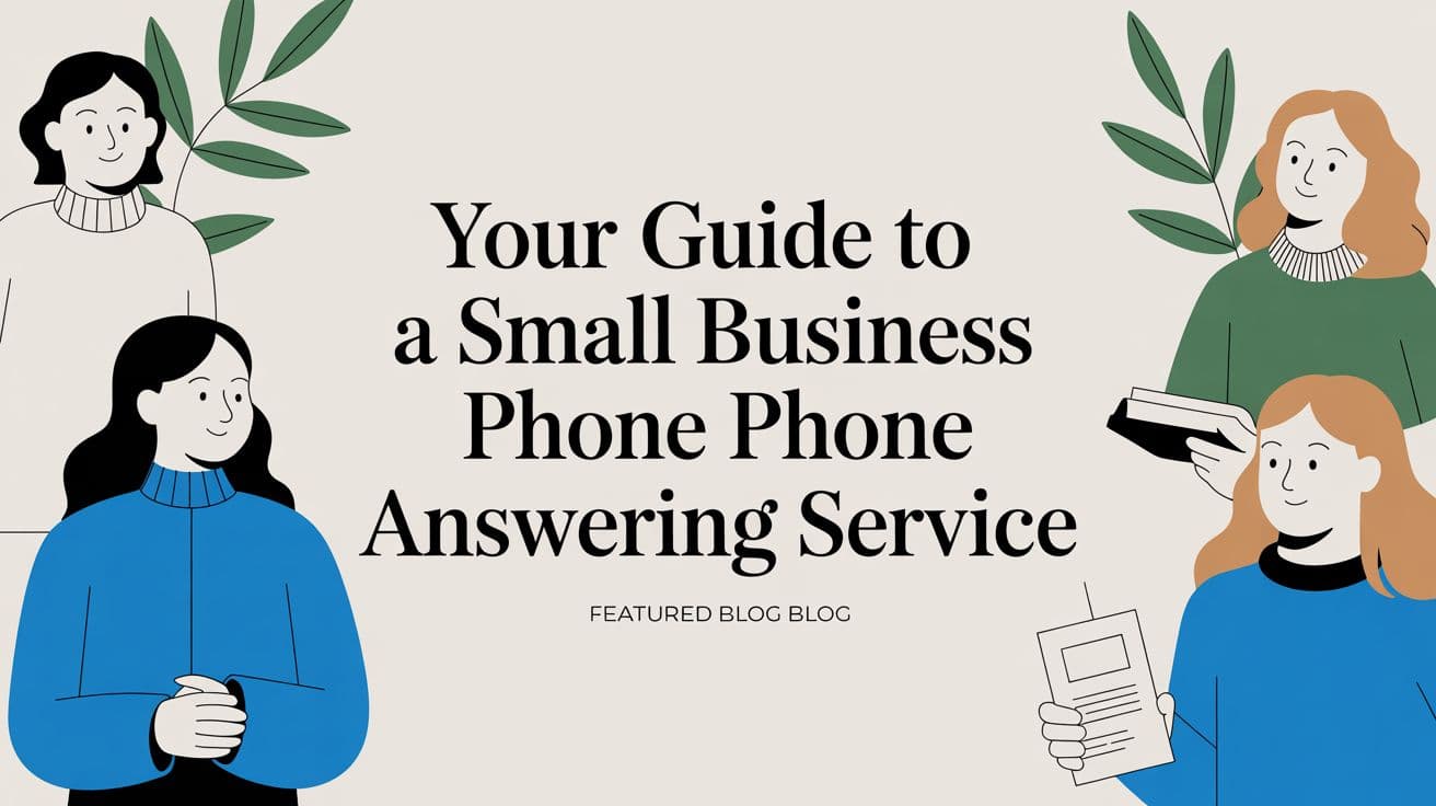 A Guide to a Small Business Phone Answering Service