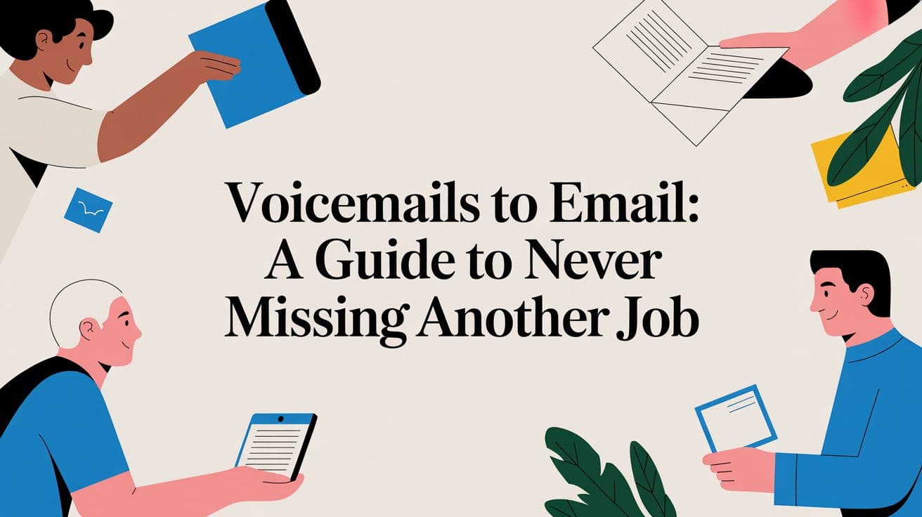 Voicemails to Email: A Guide to Never Miss Another Job