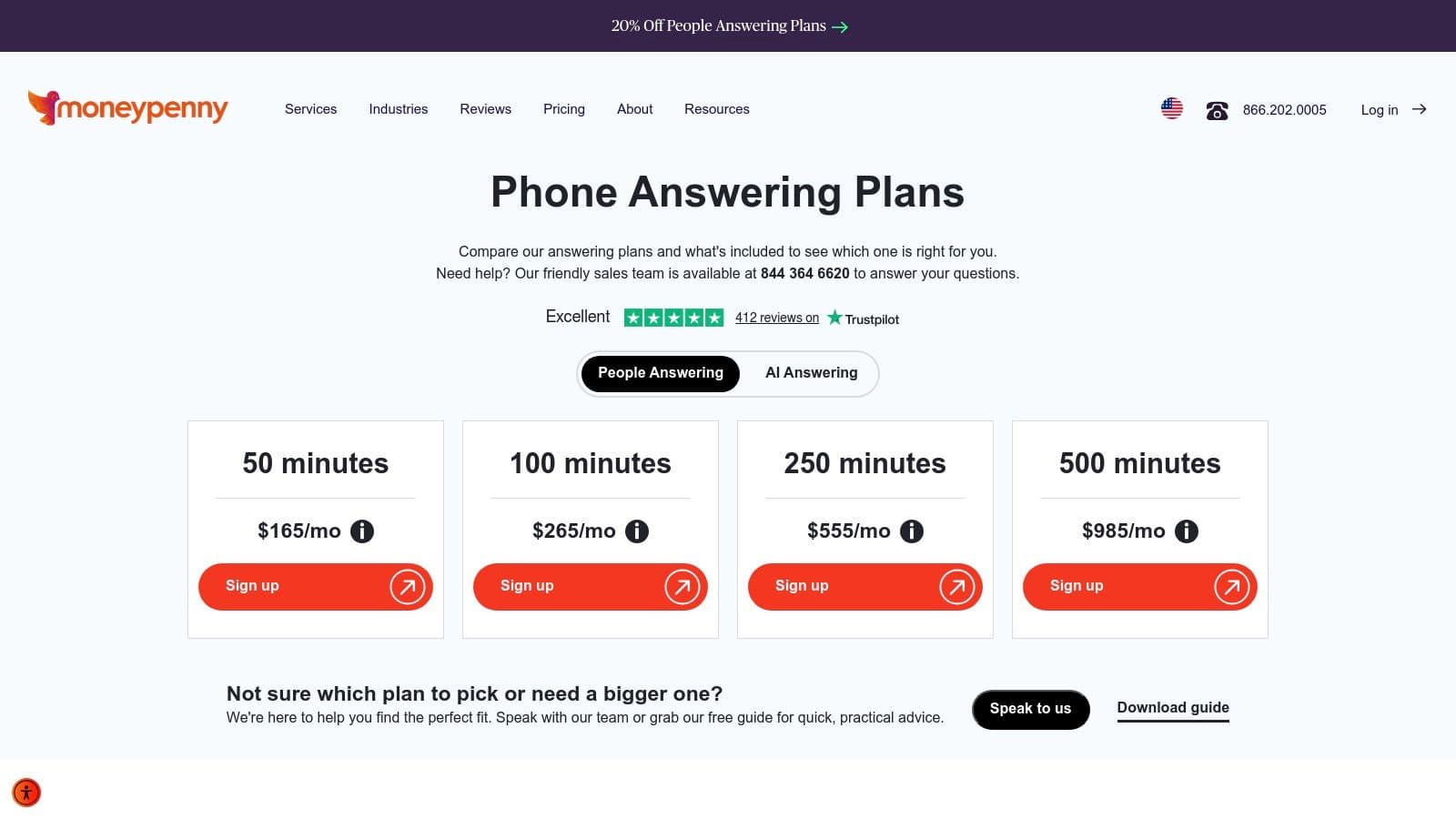 Choosing the right answering service plan for your business