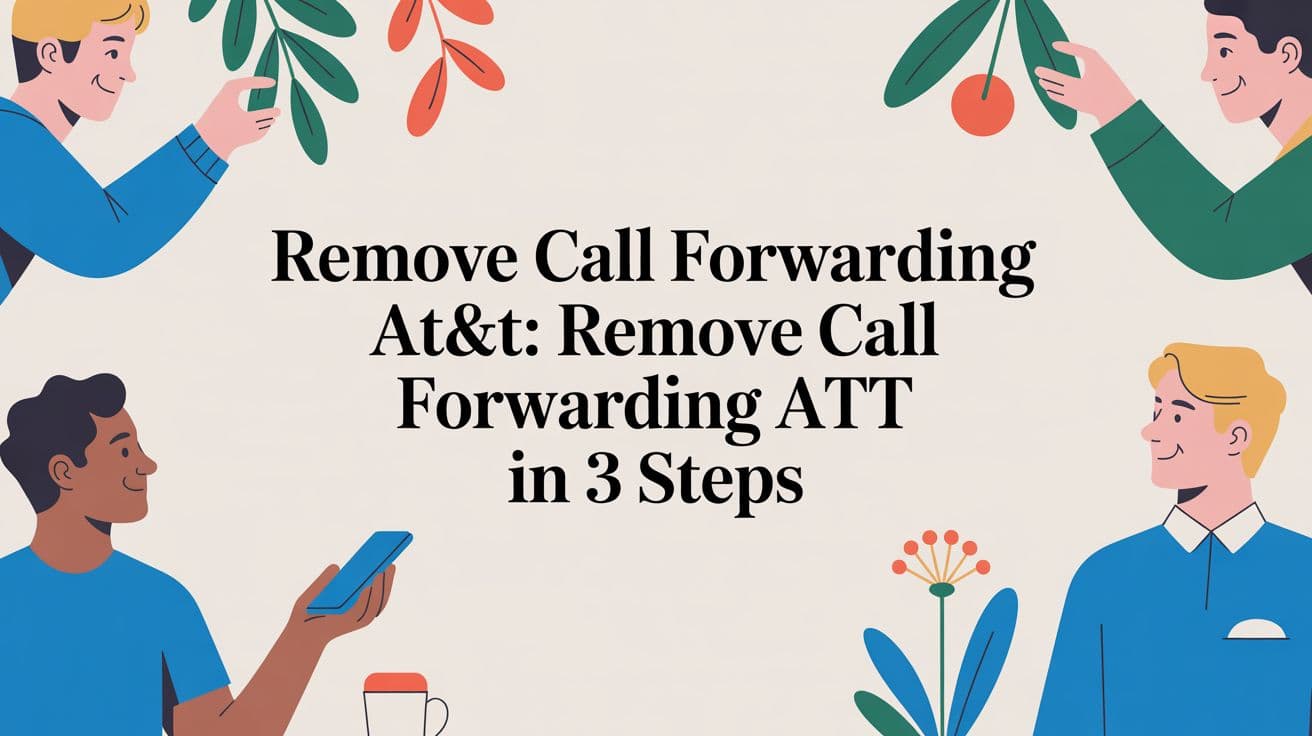 How to Turn Off AT&T Call Forwarding in 3 Easy Steps