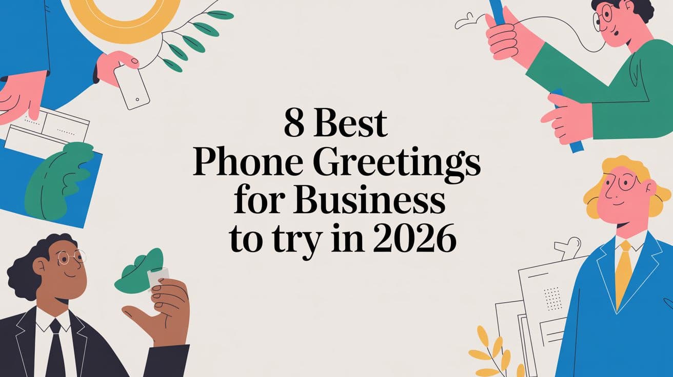 8 Best Phone Greetings for Business to Try in 2026