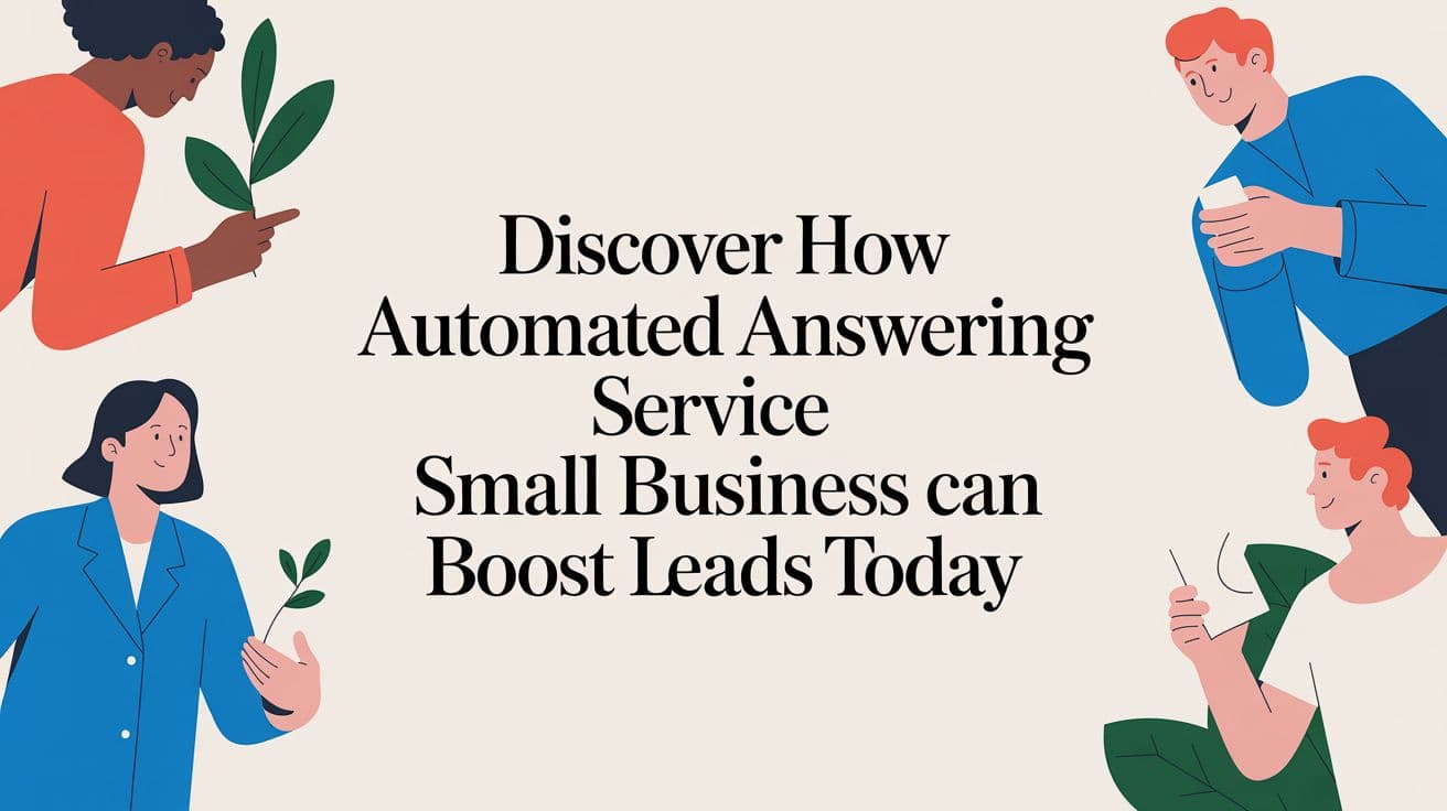 How an Automated Answering Service Can Get Your Small Business More Leads