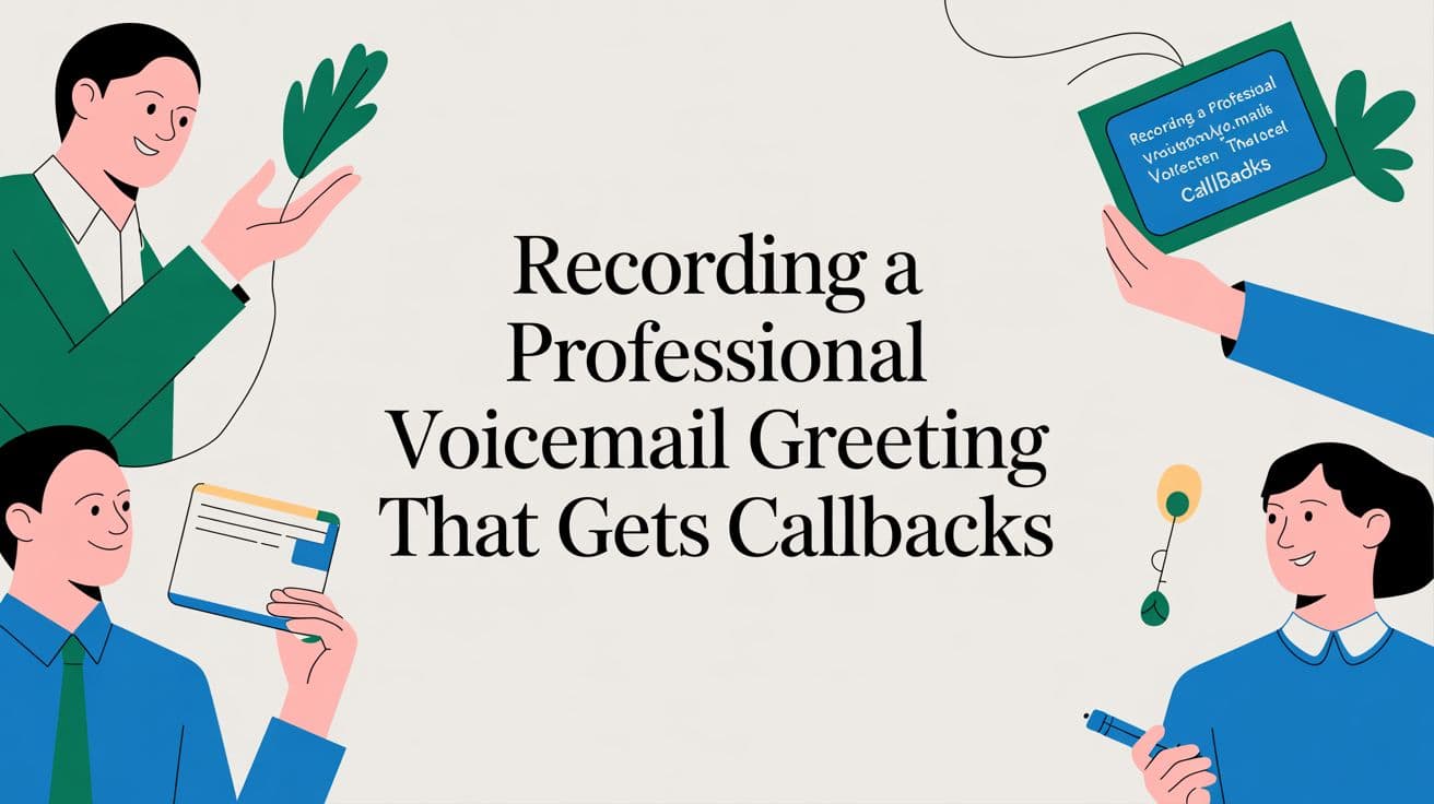 How to Record a Professional Voicemail Greeting