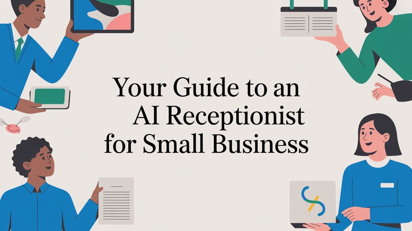 Your Guide to an AI Receptionist for Small Business