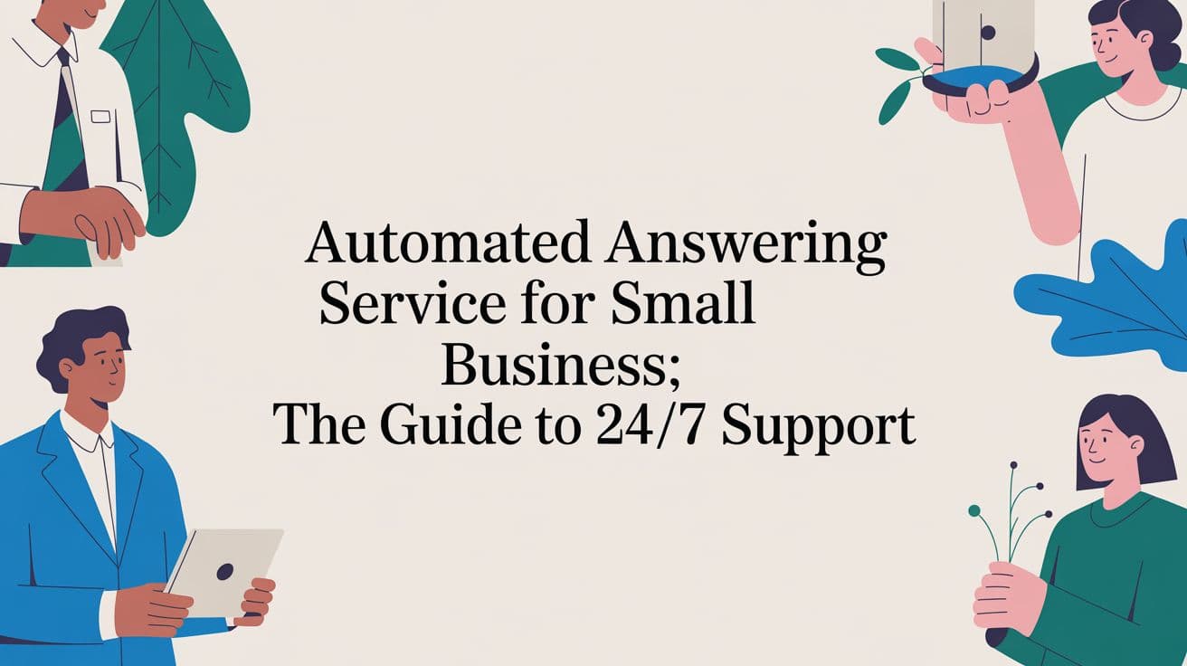 Your Guide to an Automated Answering Service for Small Business