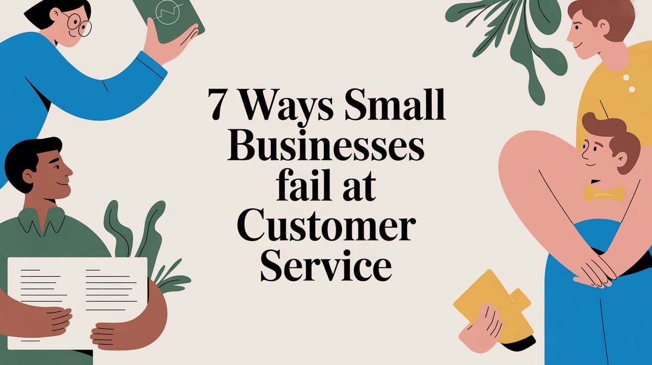 7 Ways Small Businesses Fail at Customer Service